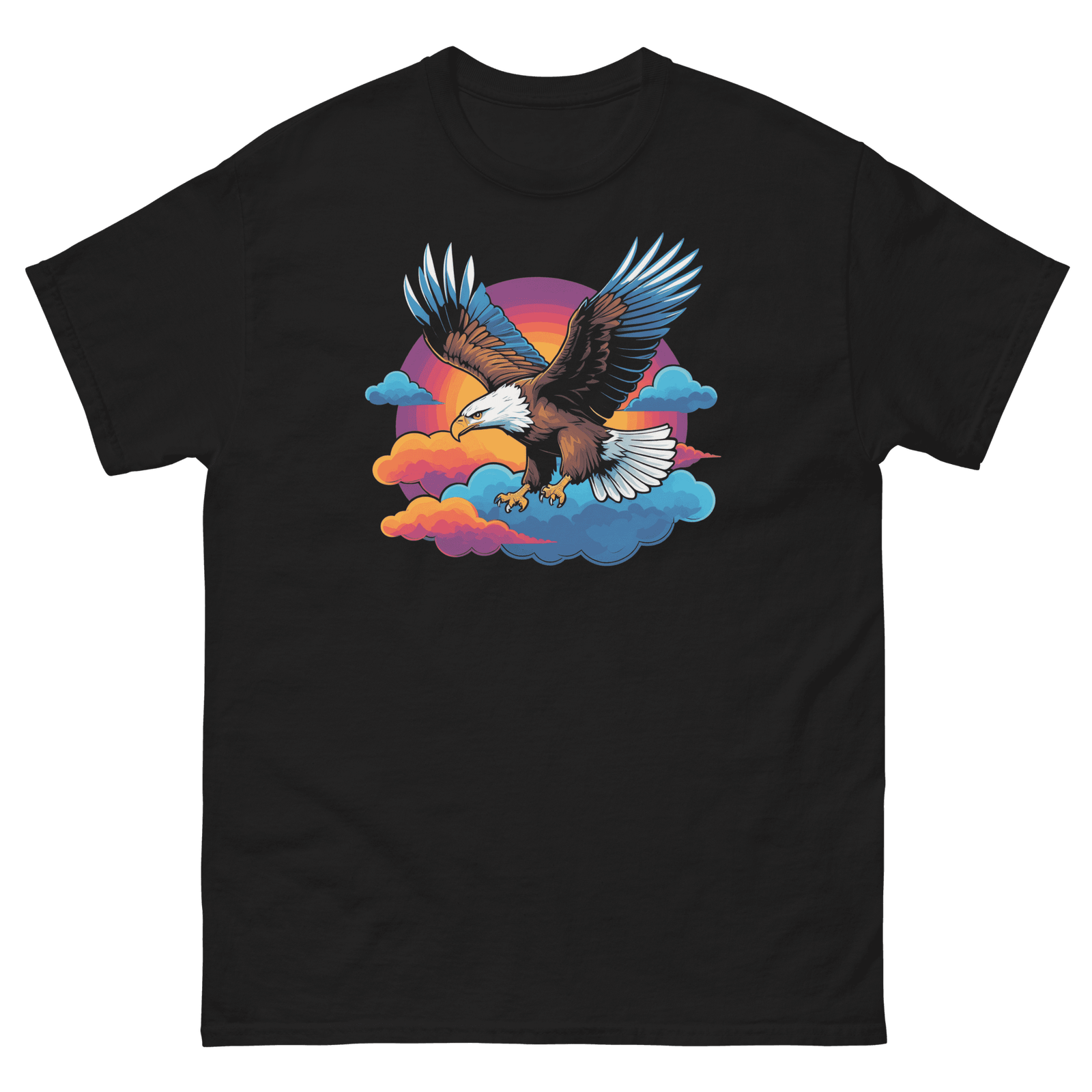 Eagle T-Shirt Graphic - Vibrant Eagle Digital Print