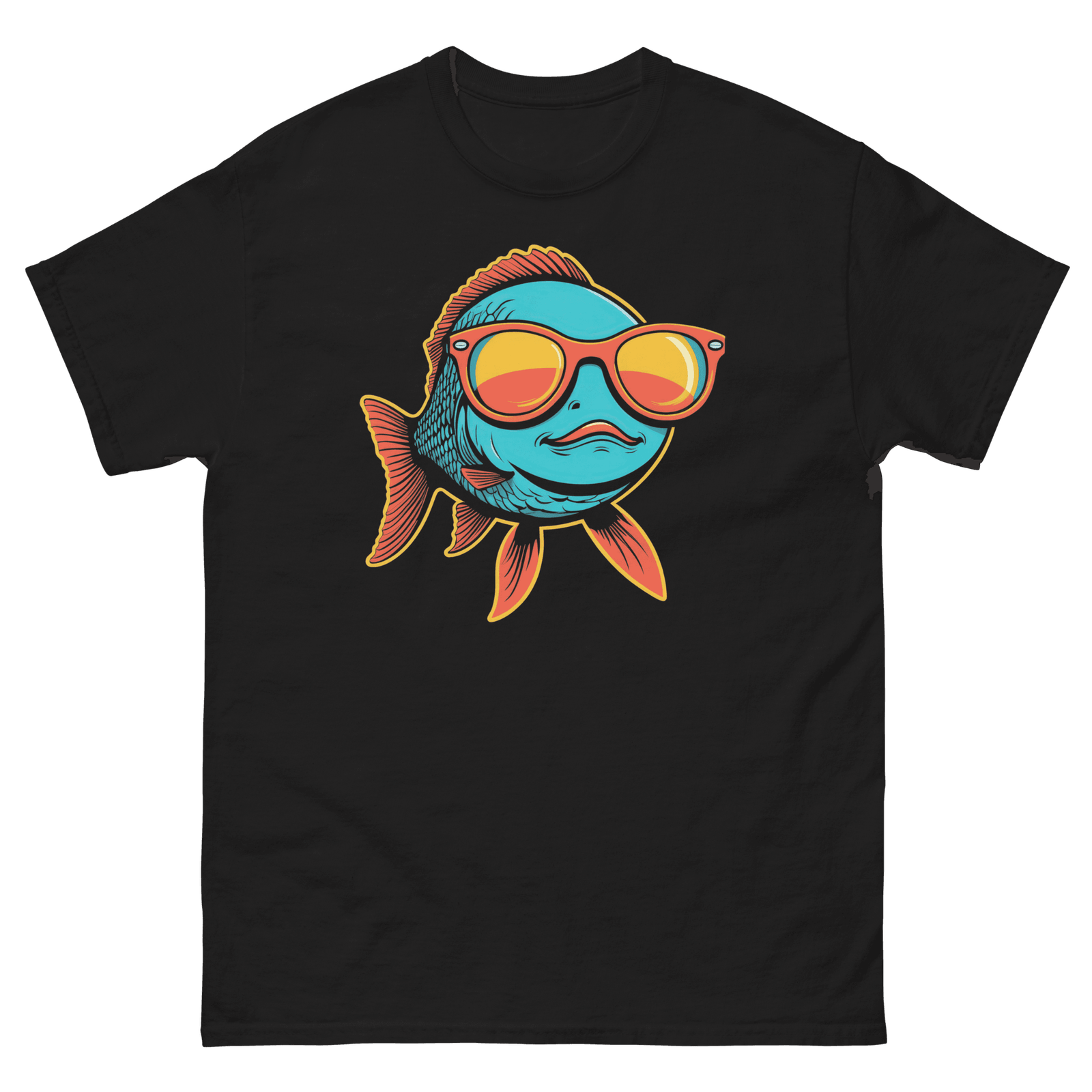 Cool Funny Fish T-Shirt