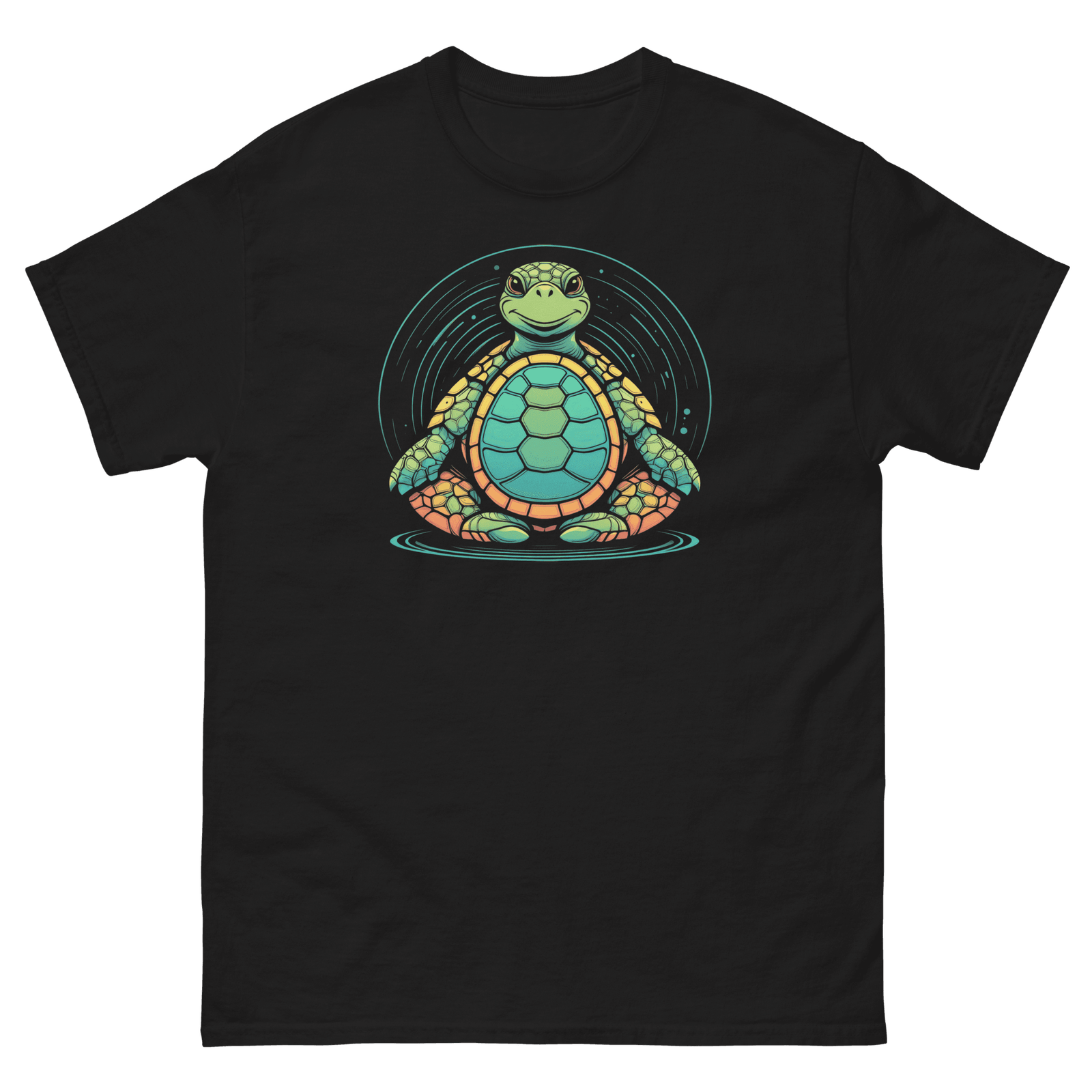 Cool Turtle Graphic T-Shirt