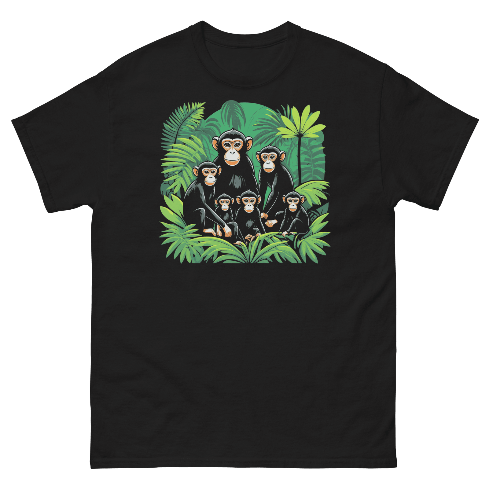 Monkey Family Kids T-Shirt | Cute Animal Design