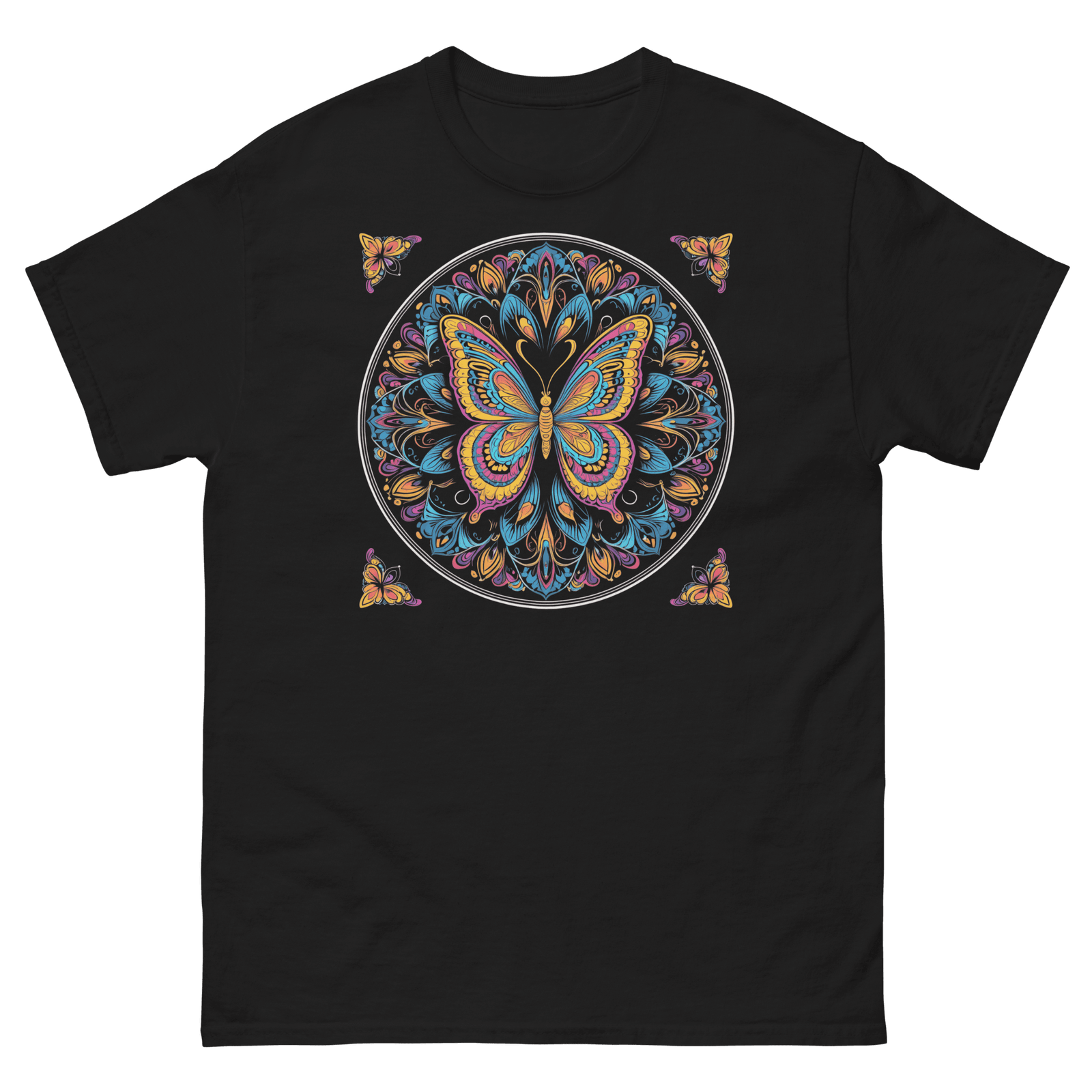 Elegant Butterfly Design T-Shirt